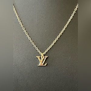 Repurposed. LV necklace